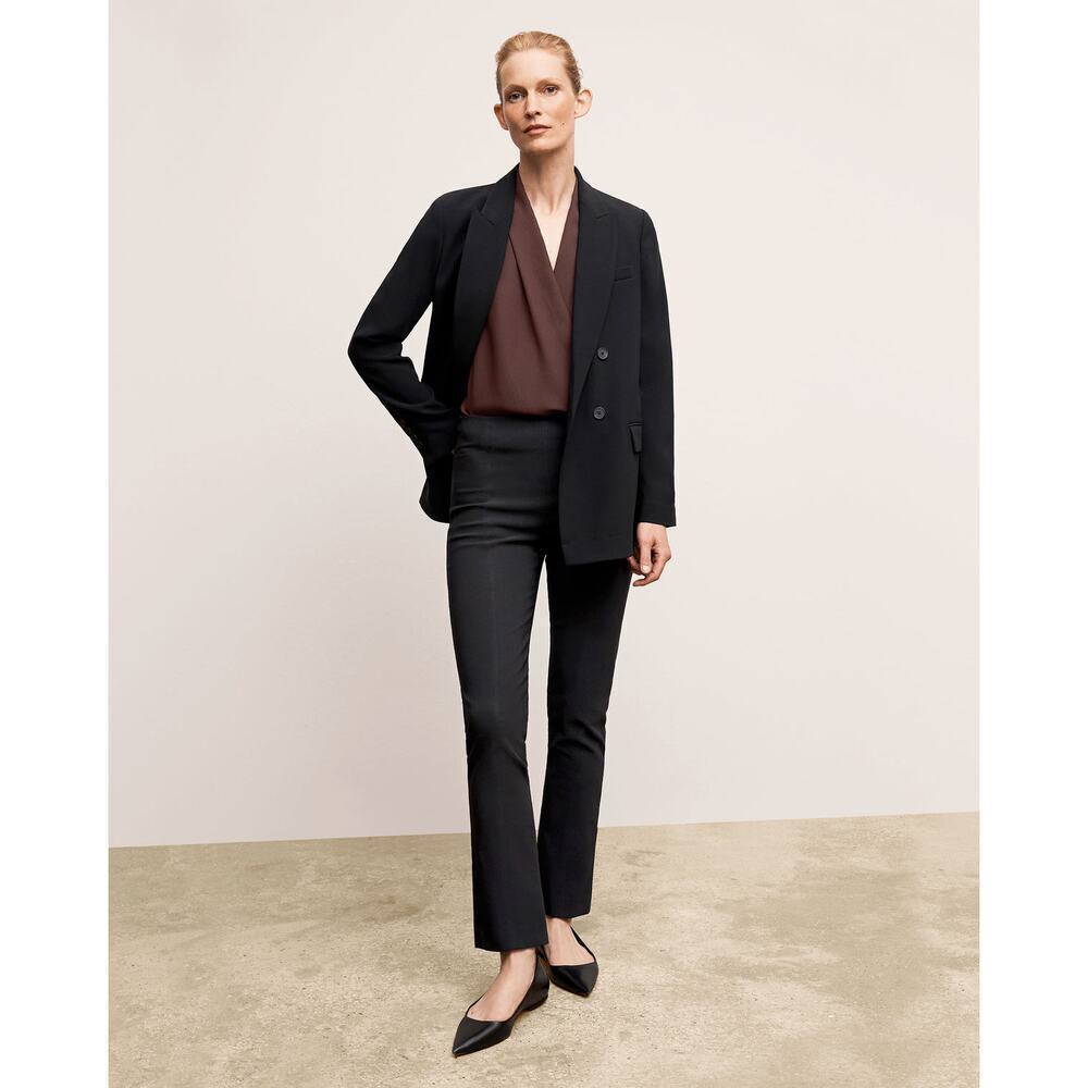 MM Lafleur The Foster Cigarette Pant - PowerStretch - Black - Size 8